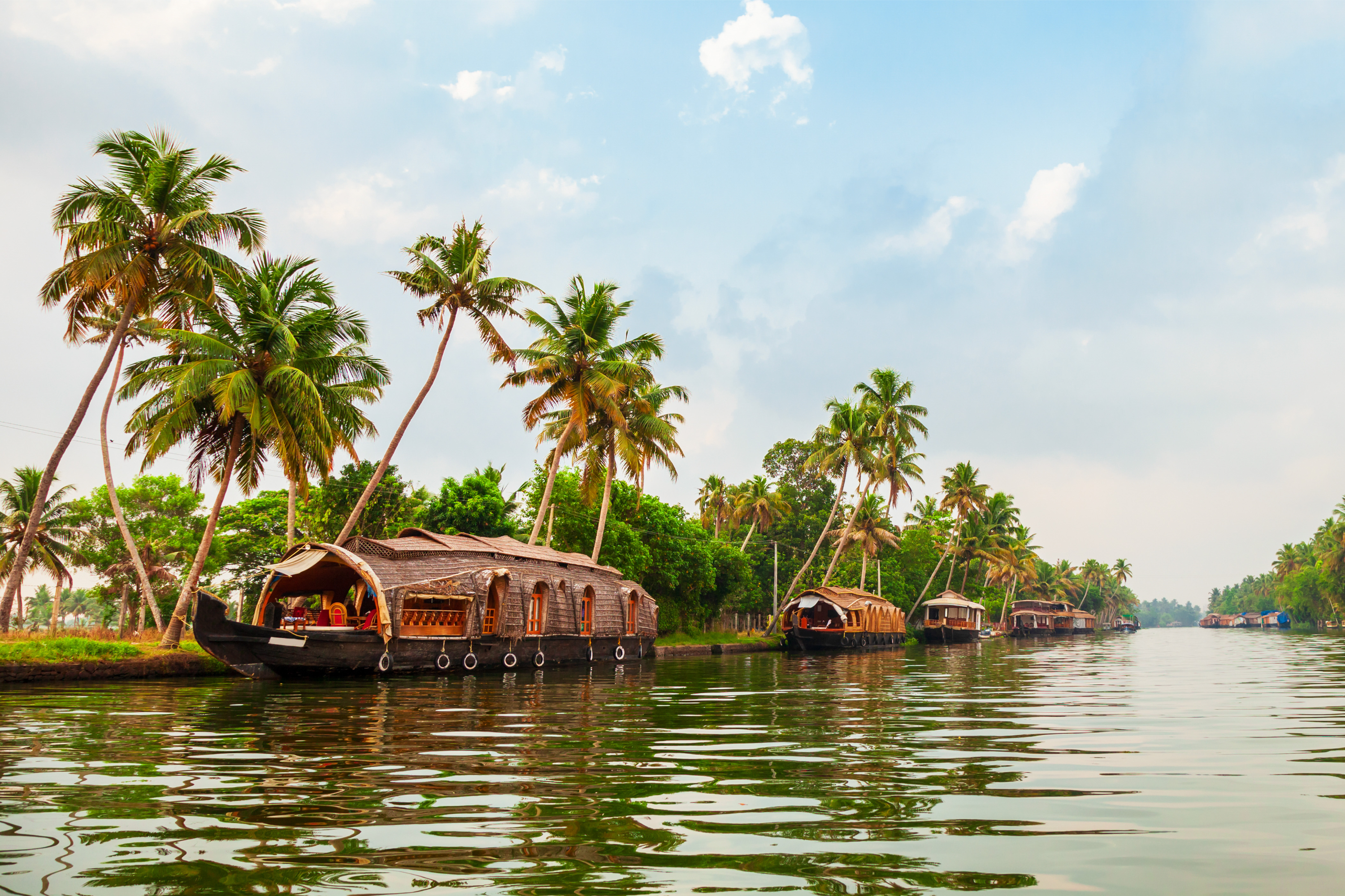 Different Types of boats in Alleppey